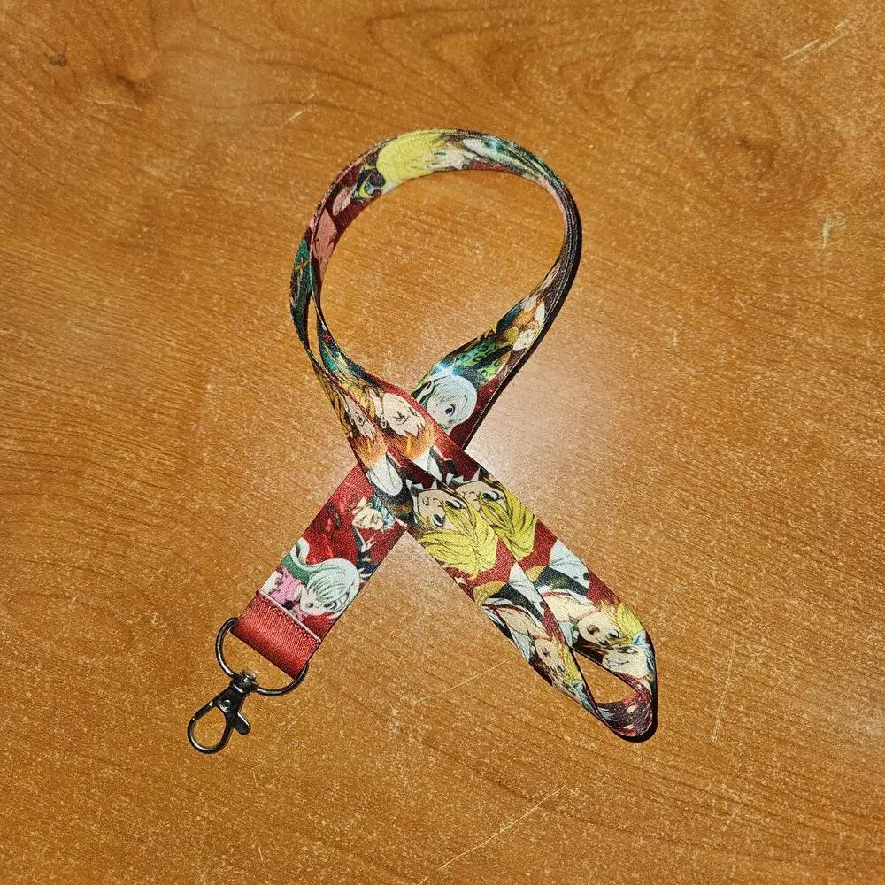 Seven Deadly Sins Lanyard Carry the Whole Holy Knights Crew Every Day